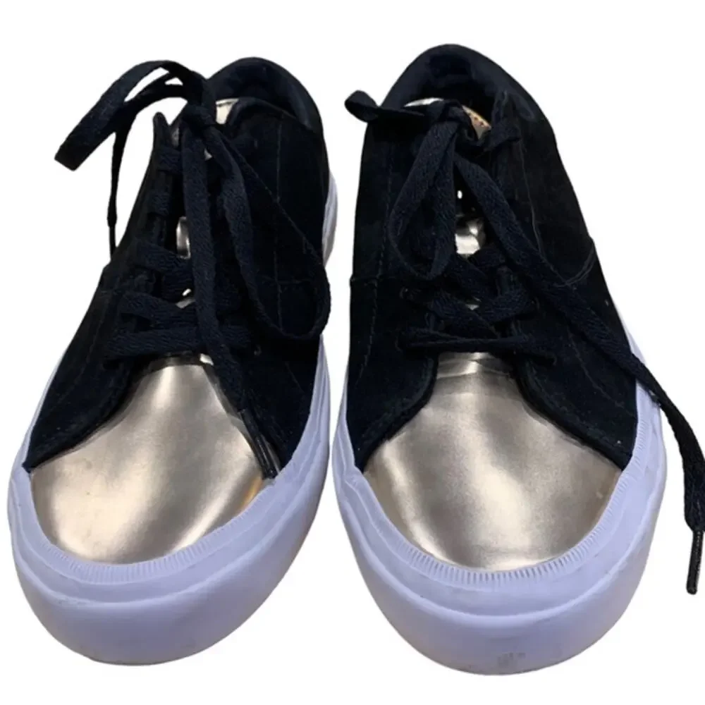 Sperry‎ top sliders women’s  black and gold slip on sneakers size 6.5 like new - Picture 3 of 7